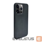 Tagakaaned iLike Apple iPhone 14 Pro Silicone plastic case Eco Print Design Black