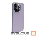 Tagakaaned iLike Apple iPhone 14 Pro Silicone plastic case Eco Print Design Flower Purple