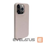 Tagakaaned iLike Apple iPhone 14 Pro Silicone plastic case Eco Print Design Beige