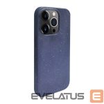 Tagakaaned iLike Apple iPhone 14 Pro MaxSilicone plastic case Eco Print Design Blue