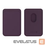 Universaal mobiiltasku Evelatus Universal iPhone Genuine leather wallet with MagSafe Deep Purple
