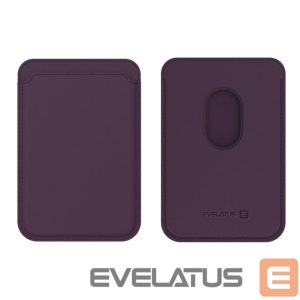 Universaal mobiiltasku Evelatus Universal iPhone Genuine leather wallet with MagSafe Deep Purple