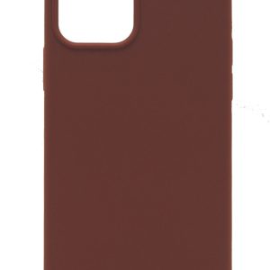 Tagakaaned Evelatus Apple iPhone 12/12 Pro Premium Soft Touch Silicone Case Dark Coffee