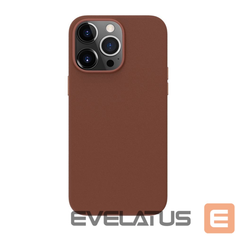 Tagakaaned Evelatus Apple iPhone 14 Pro Genuine Leather case with MagSafe Brown