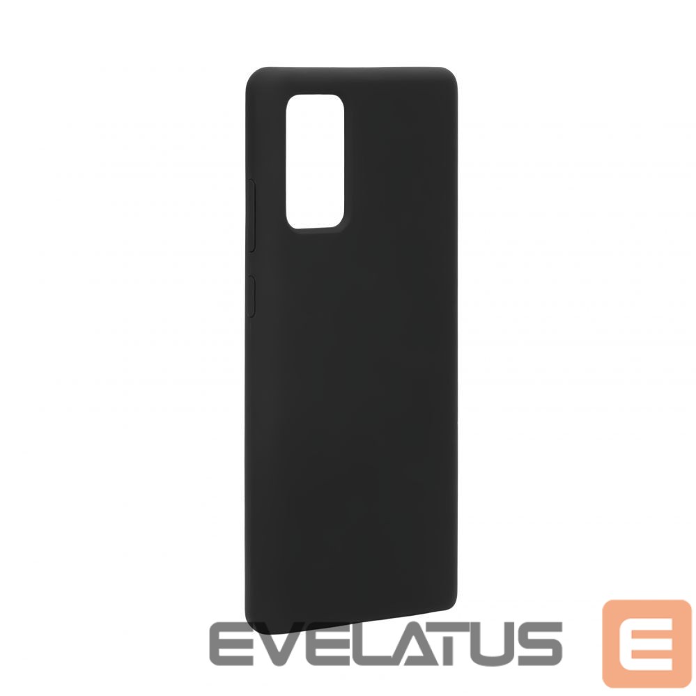 Tagakaaned Evelatus Samsung Galaxy Note 20 Premium Soft Touch Silicone Case Black
