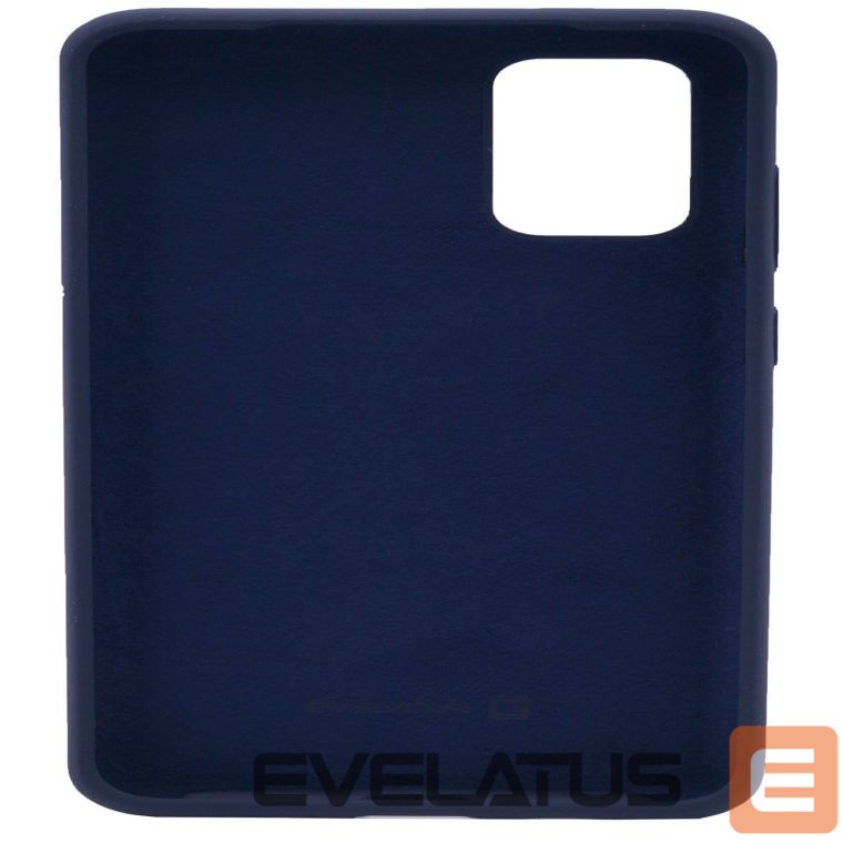 Tagakaaned Evelatus Samsung Galaxy Note 20 Premium Soft Touch Silicone Case Midnight Blue