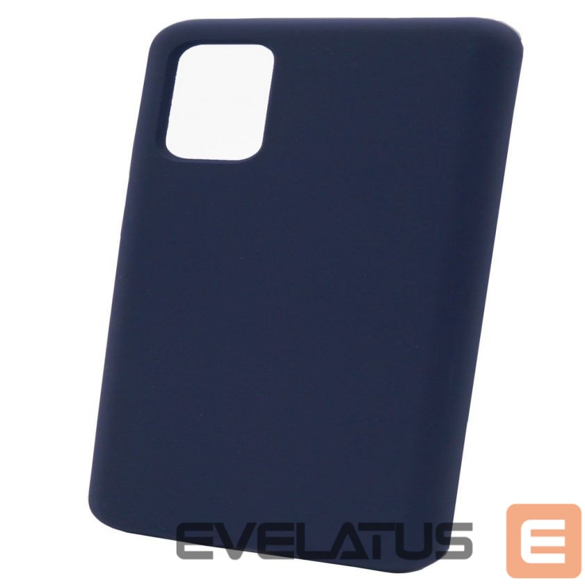 Tagakaaned Evelatus Samsung Galaxy Note 20 Premium Soft Touch Silicone Case Midnight Blue