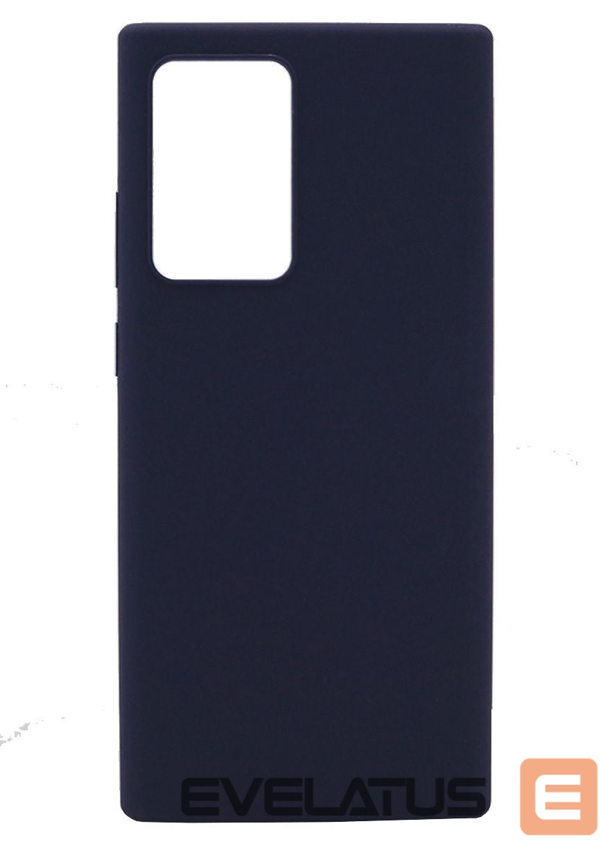 Tagakaaned Evelatus Samsung Galaxy Note 20 Ultra Premium Soft Touch Silicone Case Midnight Blue