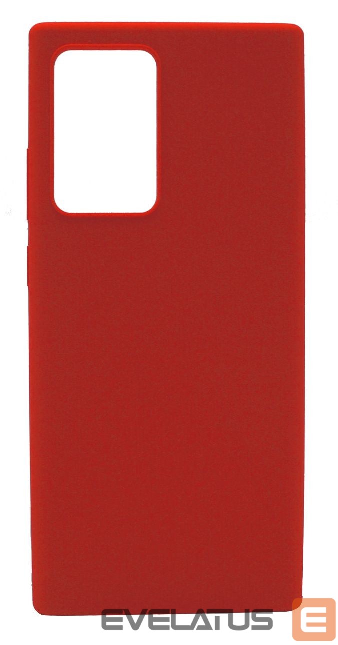 Tagakaaned Evelatus Samsung Galaxy Note 20 Ultra Premium Soft Touch Silicone Case Red