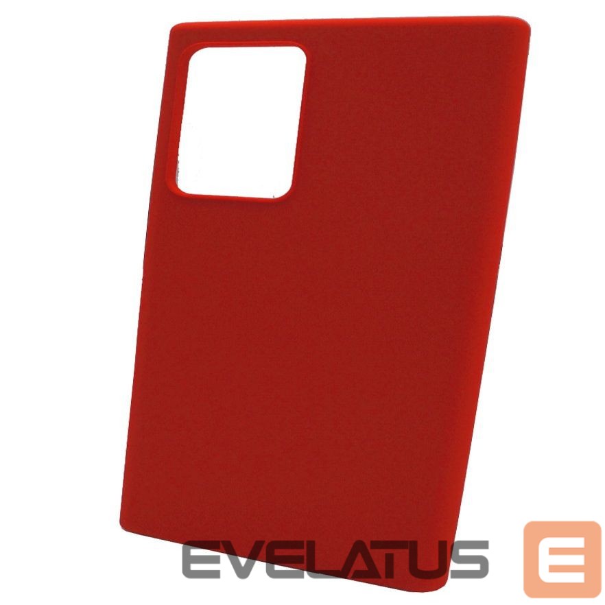 Tagakaaned Evelatus Samsung Galaxy Note 20 Ultra Premium Soft Touch Silicone Case Red