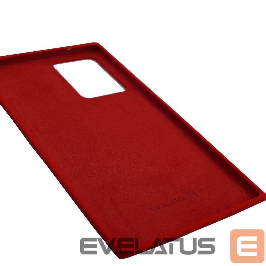 Tagakaaned Evelatus Samsung Galaxy Note 20 Ultra Premium Soft Touch Silicone Case Red
