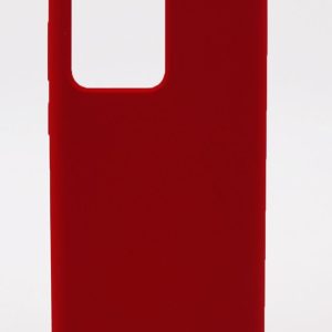 Tagakaaned Evelatus Samsung Galaxy S20 Ultra Premium Soft Touch Silicone Case Red