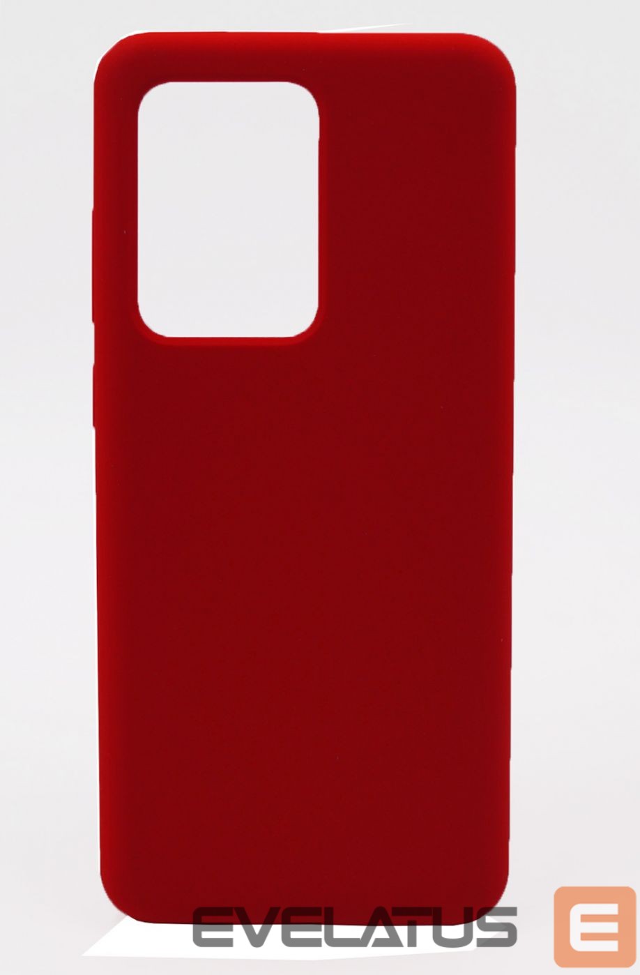 Tagakaaned Evelatus Samsung Galaxy S20 Ultra Premium Soft Touch Silicone Case Red