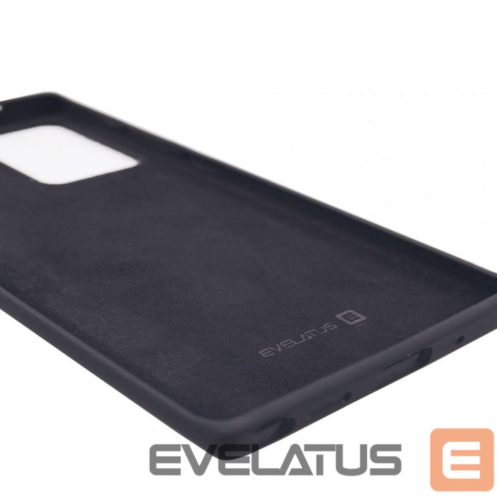 Tagakaaned Evelatus Huawei P40 Pro Premium Soft Touch Silicone Case Black