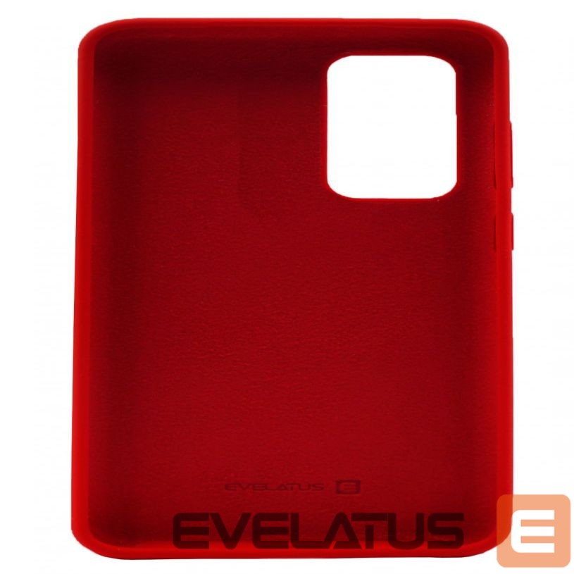 Tagakaaned Evelatus Huawei P40 Pro Premium Soft Touch Silicone Case Red