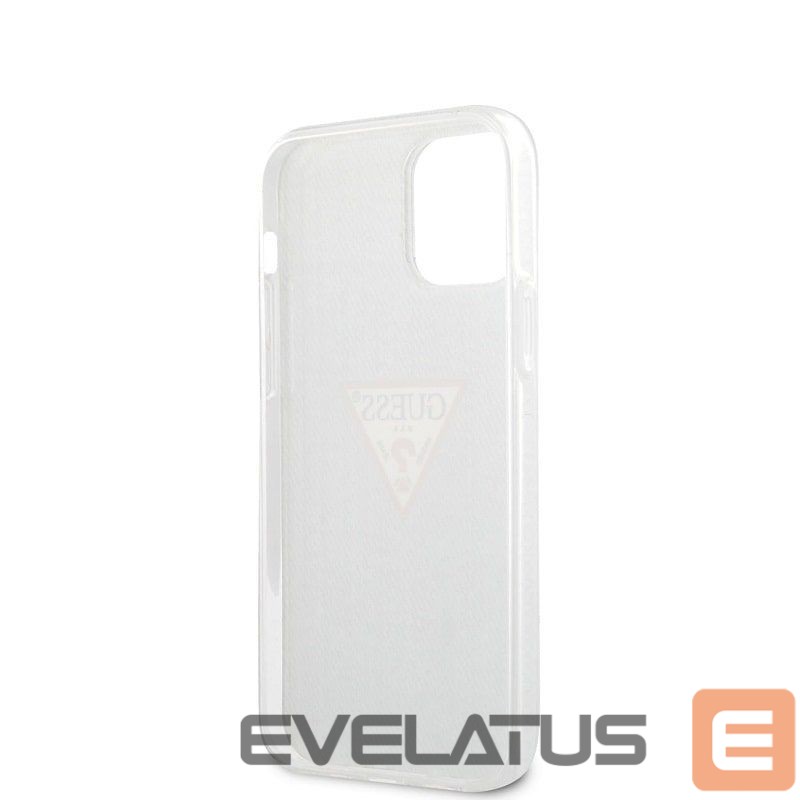 Tagakaaned Guess Apple iPhone 12 mini 5.4'' PC/TPU Denim Triangle Cover Light Blue