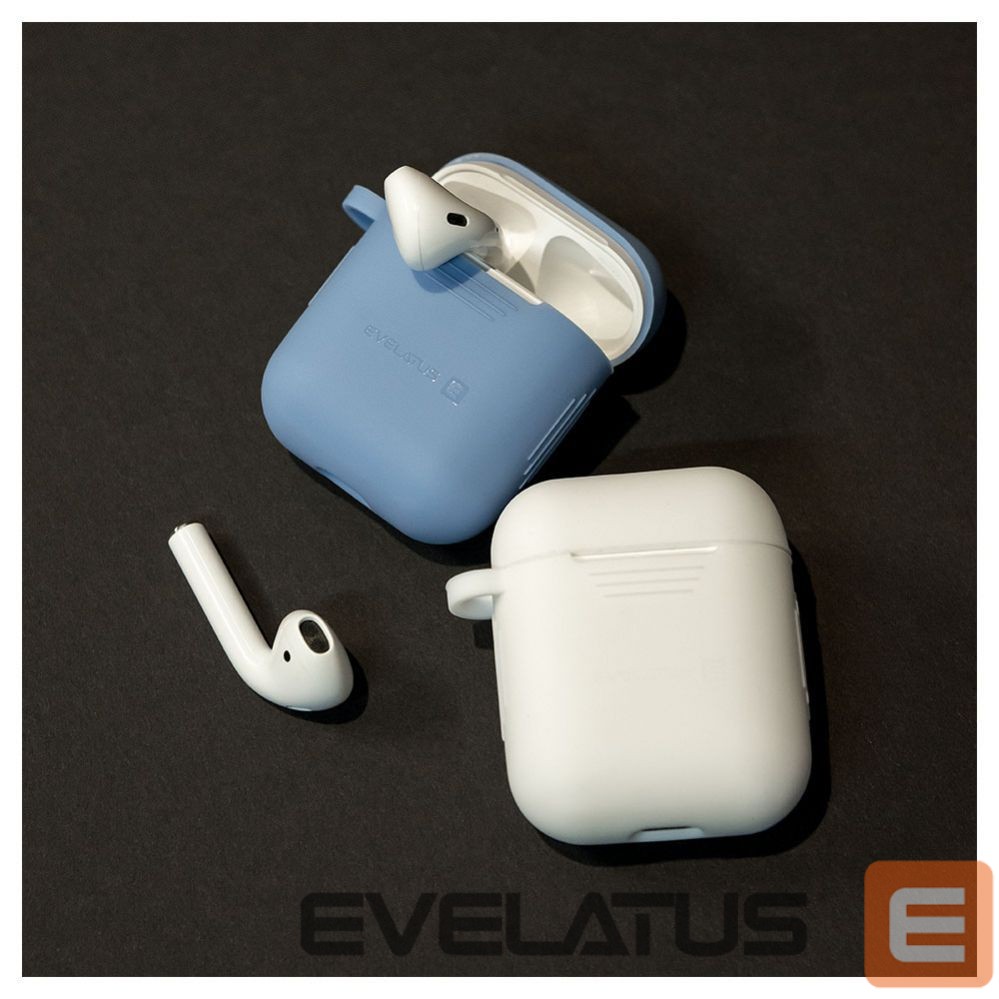 Korpus kõrvaklappidele Evelatus Apple Airpods Case EAC04 White