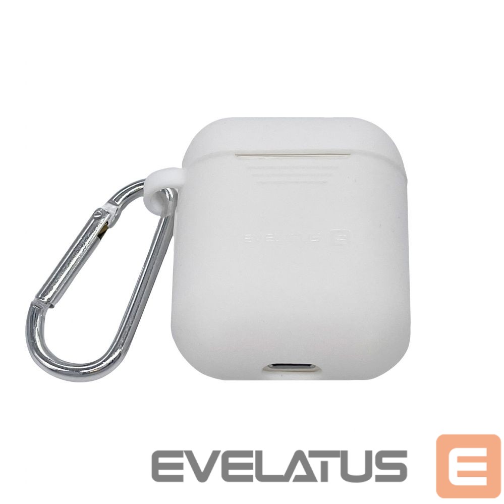 Korpus kõrvaklappidele Evelatus Apple Airpods Case EAC04 White