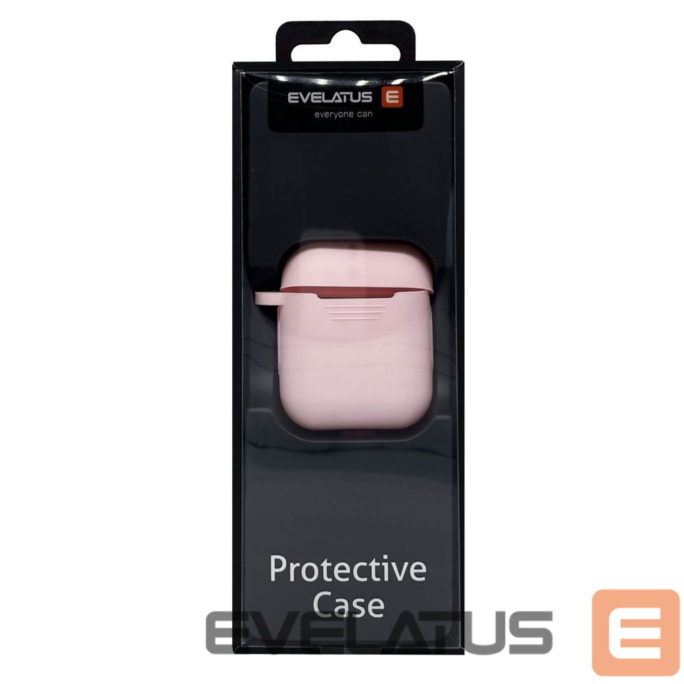 Korpus kõrvaklappidele Evelatus Apple Airpods Case EAC04 Pink