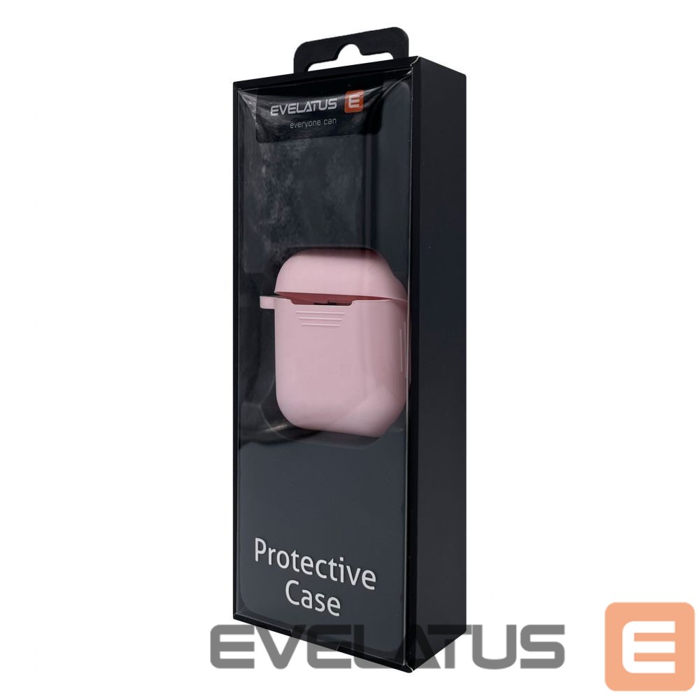 Korpus kõrvaklappidele Evelatus Apple Airpods Case EAC04 Pink