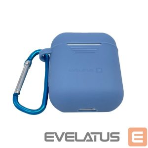 Korpus kõrvaklappidele Evelatus Apple Airpods Case EAC04 Blue