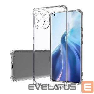 Tagakaaned Evelatus Xiaomi Mi 11 Military Shockproof Silicone Case TPU Transparent