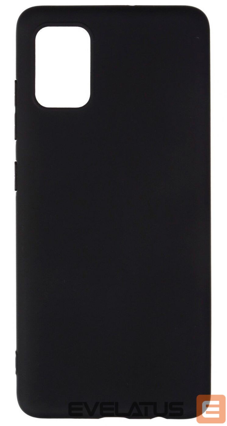 Tagakaaned Evelatus Xiaomi Mi 10T Nano Silicone Case Soft Touch TPU Black