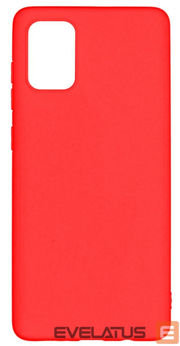 Tagakaaned Evelatus Xiaomi Redmi Note 9T / Poco M3 Nano Silicone Case Soft Touch TPU Red