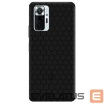 Tagakaaned Evelatus Xiaomi Redmi Note 10 Pro Nano Silicone Case Soft Touch TPU Black