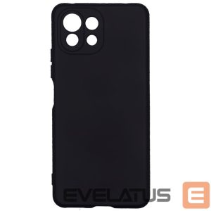 Tagakaaned Evelatus Xiaomi Mi 11 Lite/11 Lite 5G/11 Lite 5G NE Nano Silicone Case Soft Touch TPU Black