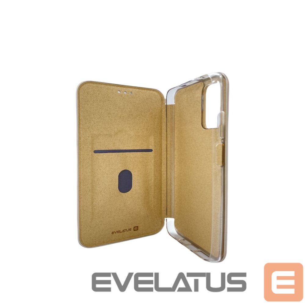 Kaaned - kaaned Evelatus Xiaomi Redmi 9T Book Case Gold
