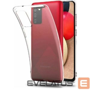 Tagakaaned Evelatus Samsung Galaxy A02s Clear Silicone Case 1.5mm TPU Transparent