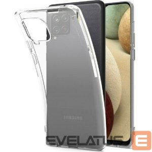 Tagakaaned Evelatus Samsung Galaxy A12 / M12 Clear Silicone Case 1.5mm TPU Transparent