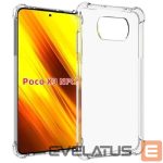 Tagakaaned Evelatus Xiaomi Poco X3 / Poco X3 NFC / Poco X3 Pro Military Shockproof Silicone Case TPU Transparent