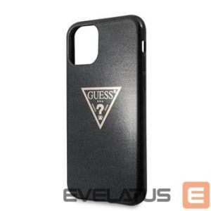 Tagakaaned Guess  iPhone 11 Pro Max Solid Glitter Cover Black