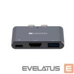 Üleminek Canyon  DS-1 Multiport Docking Station with 3 port Space Gray