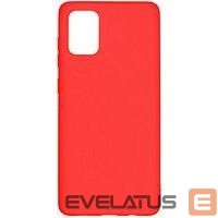 Tagakaaned Evelatus Xiaomi Mi 11 Nano Silicone Case Soft Touch TPU Red