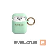 Korpus kõrvaklappidele Guess - Airpods Pro Glitter Silicone Case Green