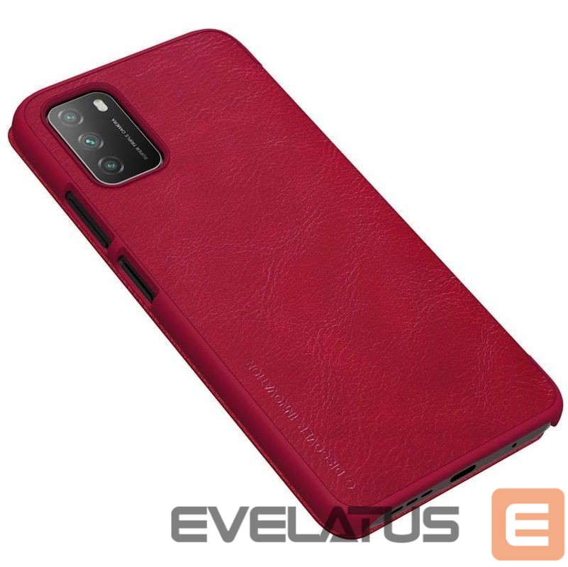 Kaaned - kaaned Nillkin Poco M3 Qin Book Case Red