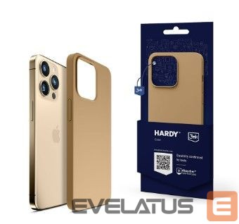 Tagakaaned 3MK - iPhone 14 Pro Hardy Silicone MagCase Gold
