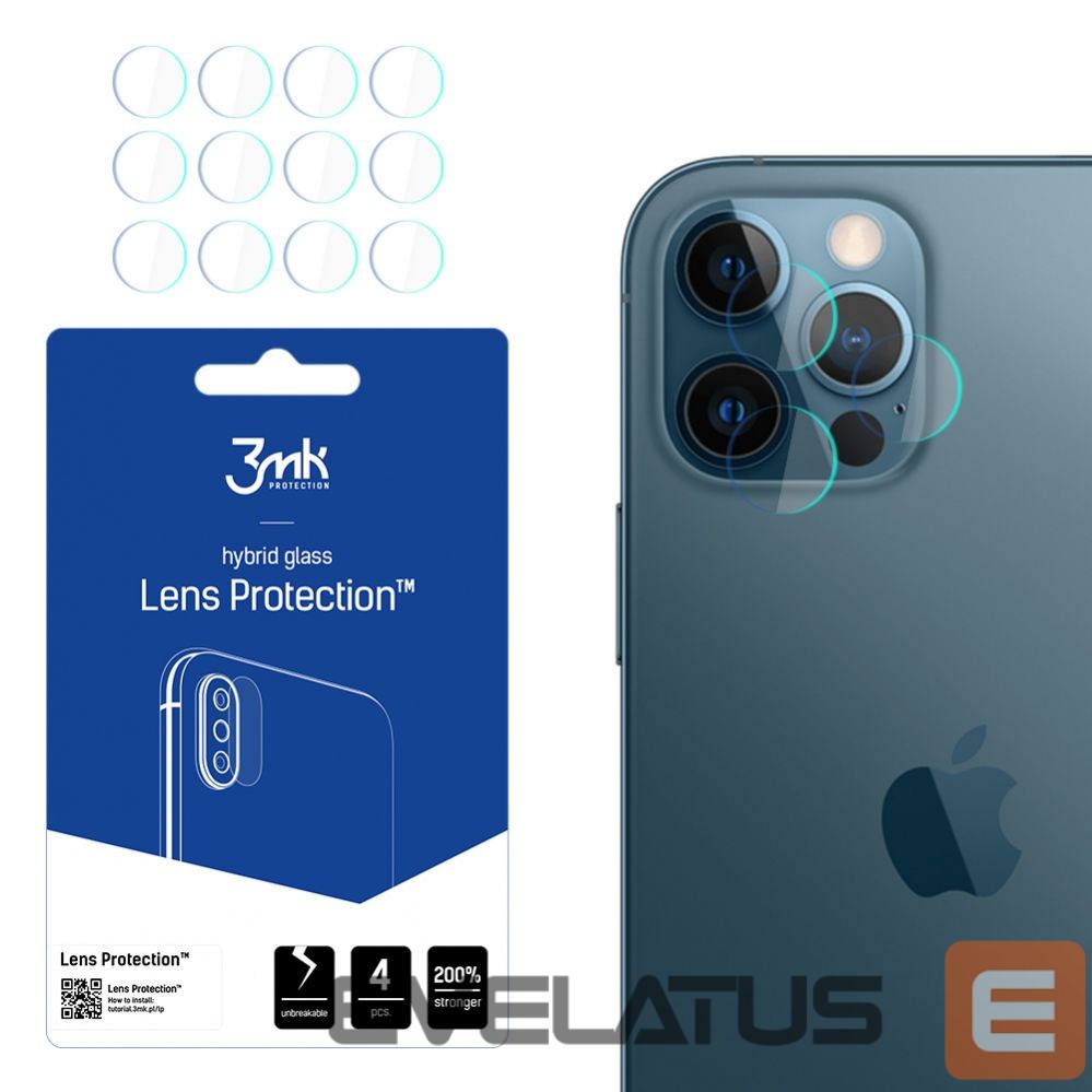 Kaitsekile 3MK Apple iPhone 12 Pro Lens Protection