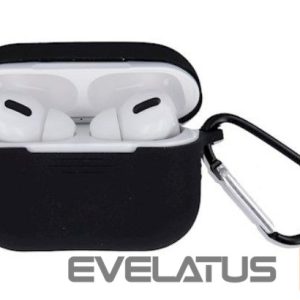 Korpus kõrvaklappidele iLike Apple Airpods 3 with hook Case Black