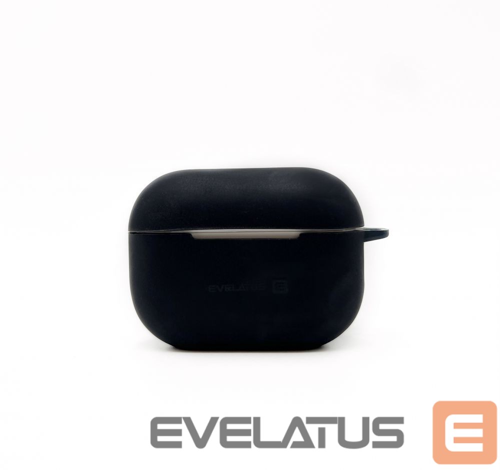 Korpus kõrvaklappidele Evelatus Apple AirPods 3 Silicone Case Black
