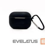 Korpus kõrvaklappidele Evelatus Apple AirPods 3 Silicone Case Black