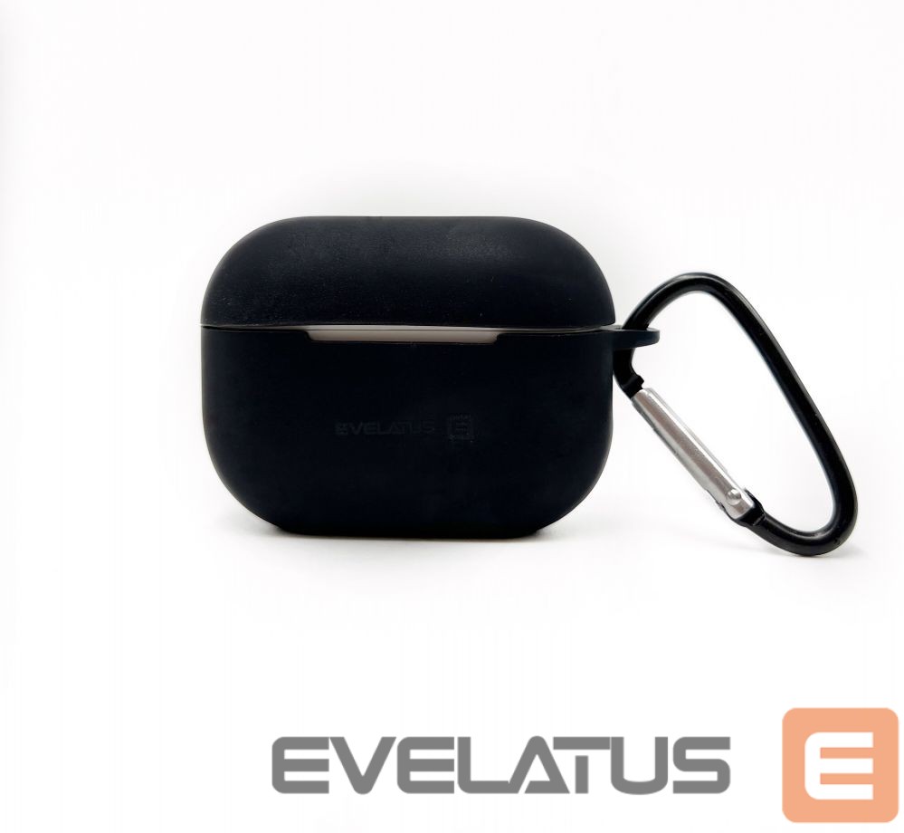 Korpus kõrvaklappidele Evelatus Apple AirPods 3 Silicone Case Black