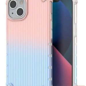 Tagakaaned iLike Apple iPhone 14 pink and blue armored Protect Case Blue