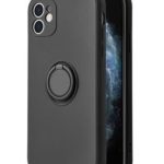 Tagakaaned iLike Apple IPHONE 13 PRO SILICONE RING Black