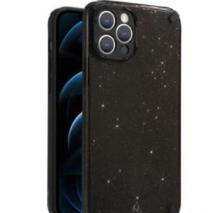 Tagakaaned iLike Apple IPHONE 12 PRO MAX ARMOR GLITTER CASE Black