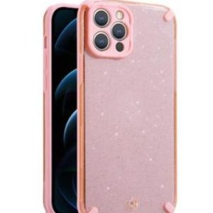 Tagakaaned iLike Apple IPHONE 12 PRO MAX ARMOR GLITTER CASE Pink