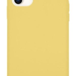 Tagakaaned Tactical Apple iPhone 11 Velvet Smoothie Cover Yellow